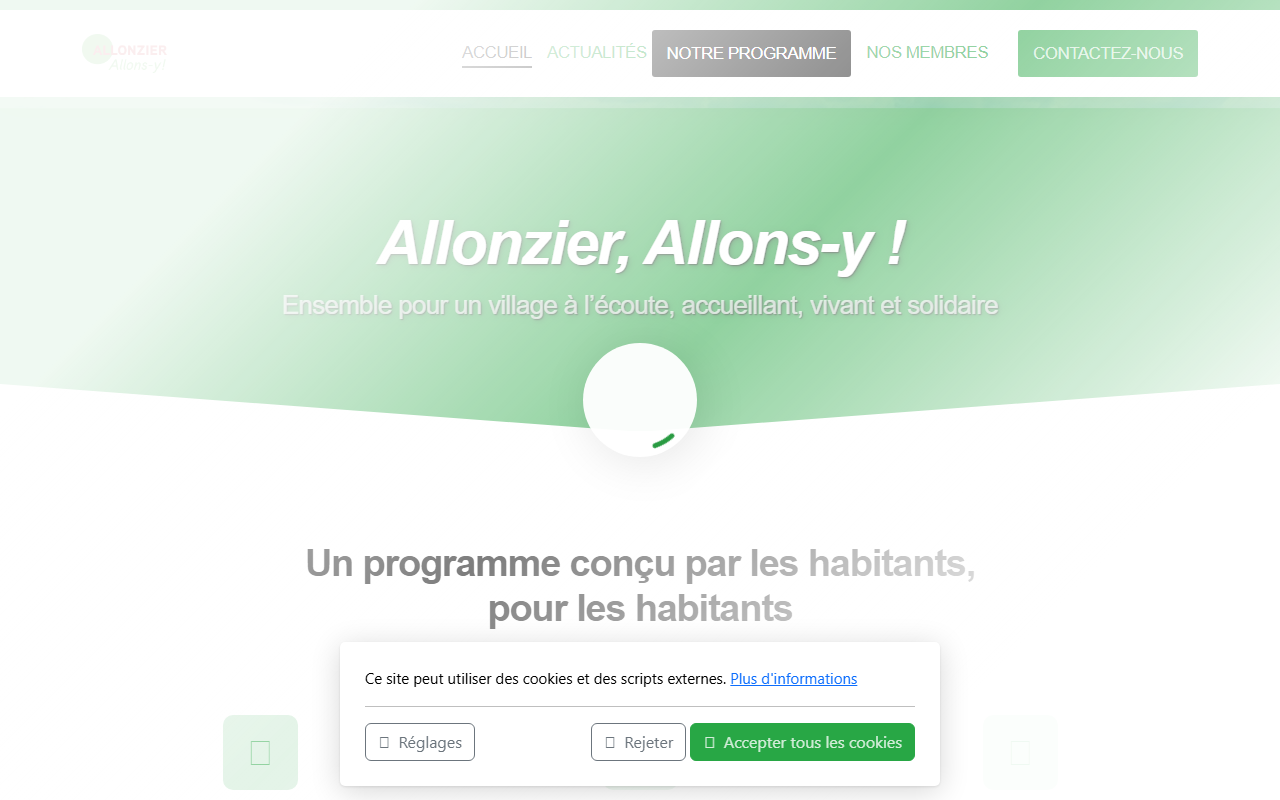 2026allonzier.com screenshot