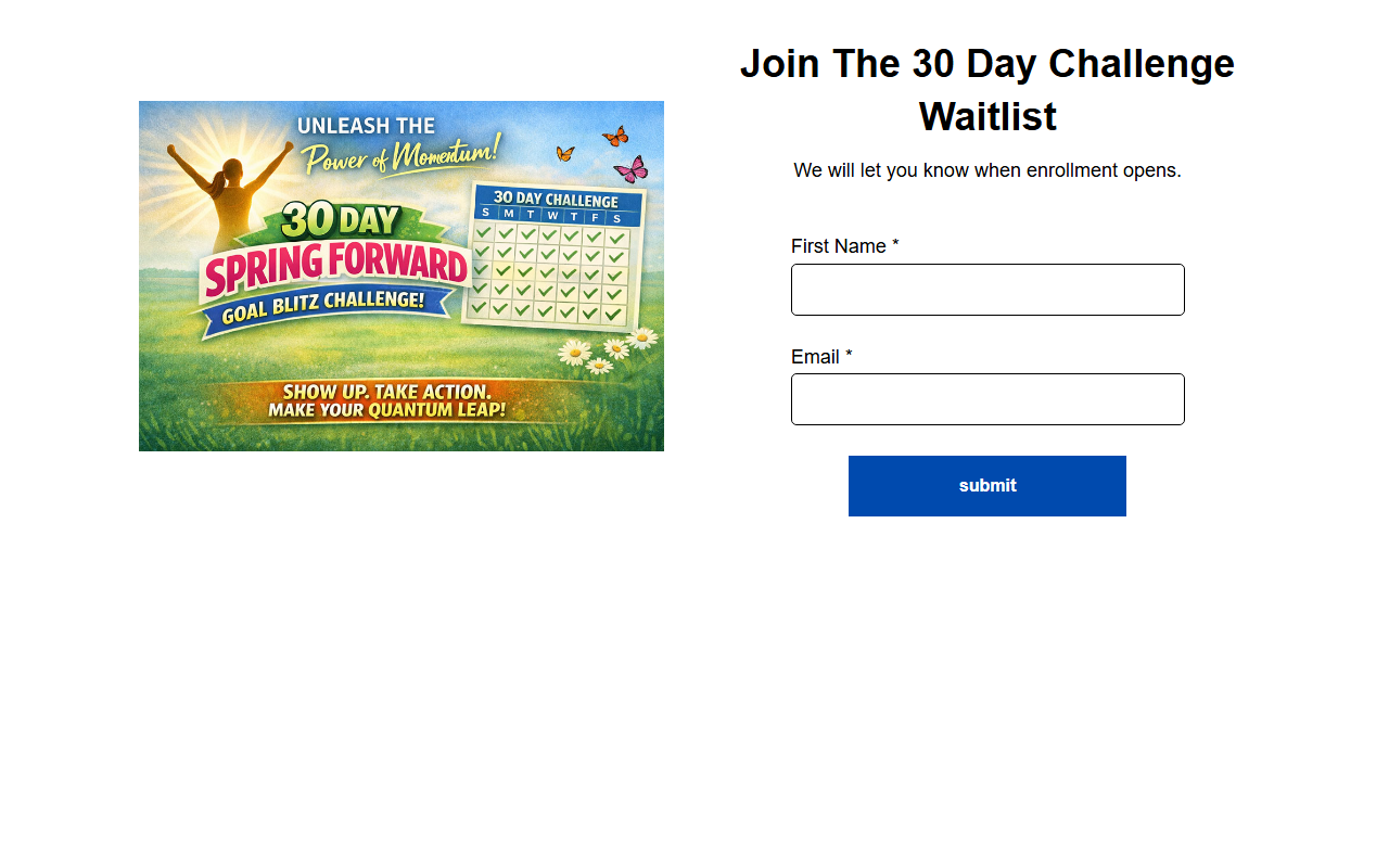 2026challenge.com screenshot