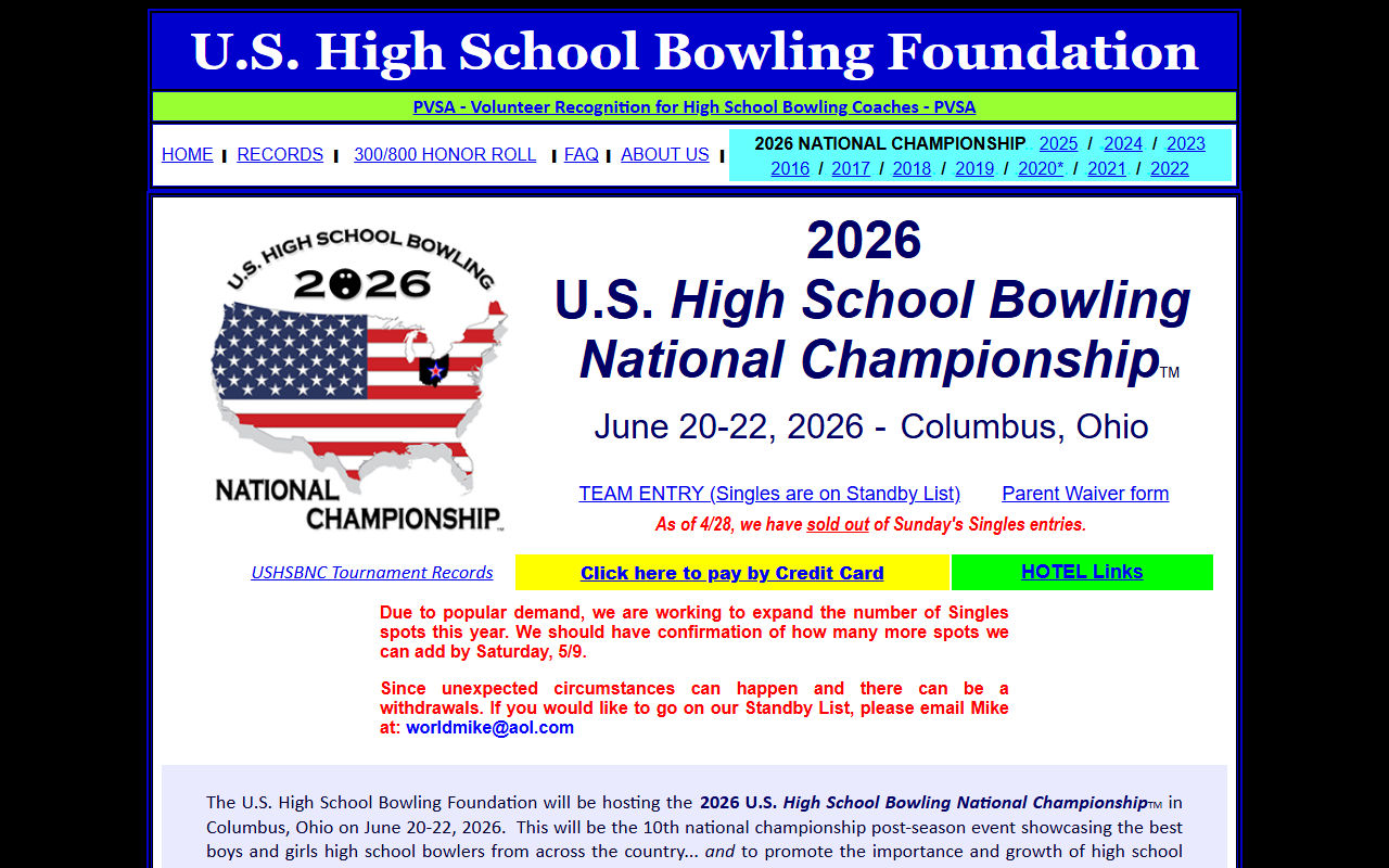 2026championship.com screenshot