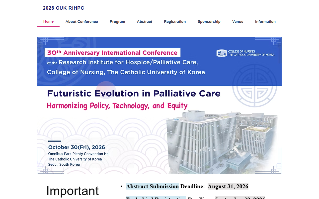2026cukrihpc.com screenshot