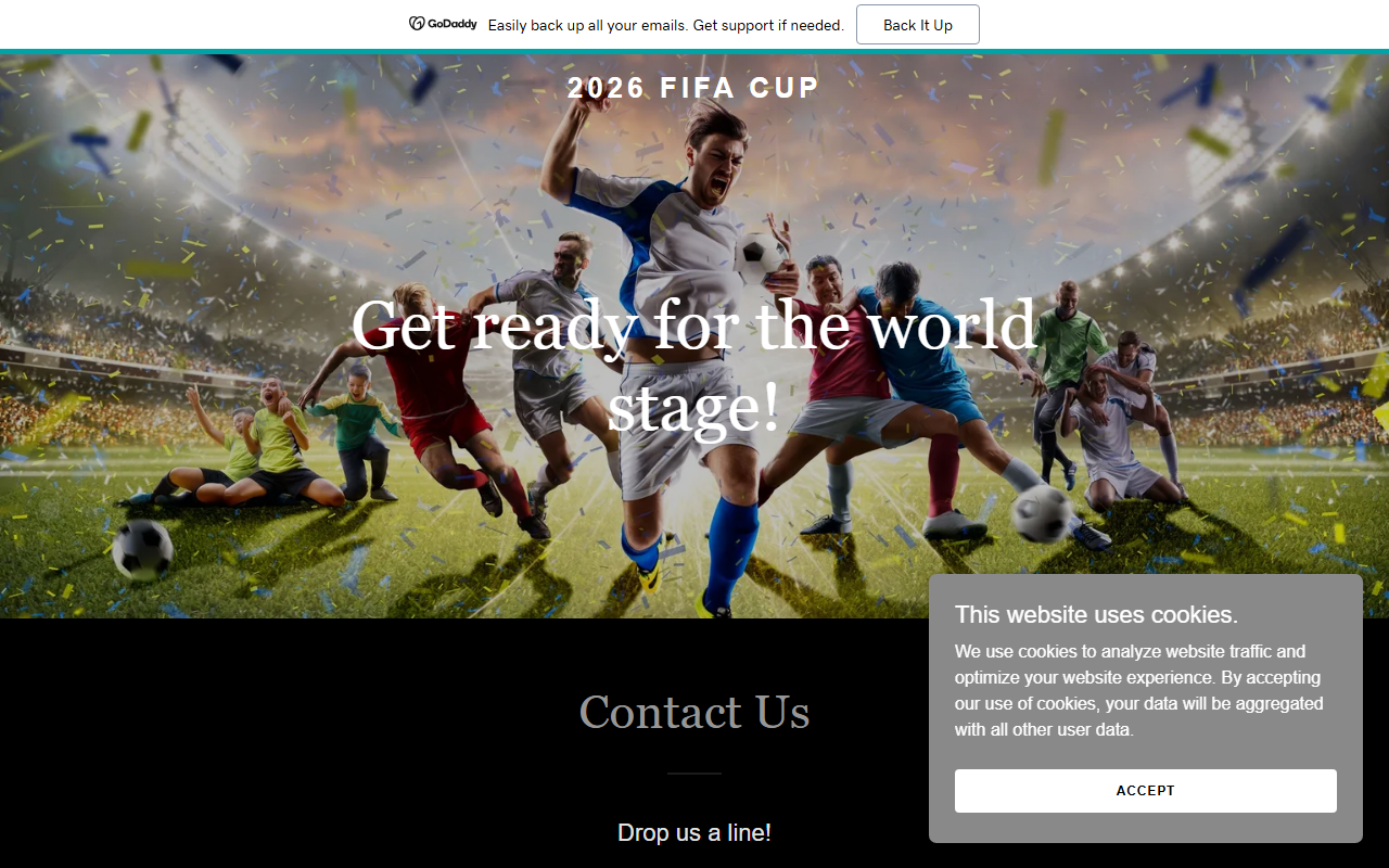2026fifacup.com screenshot