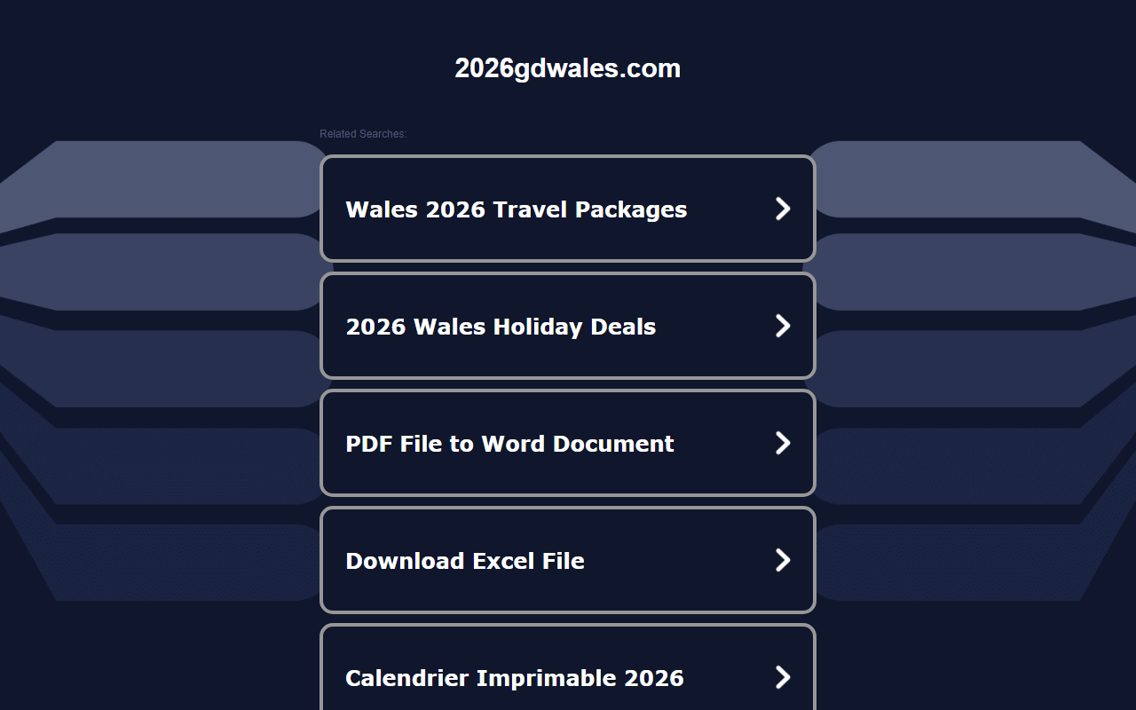 2026gdwales.com screenshot
