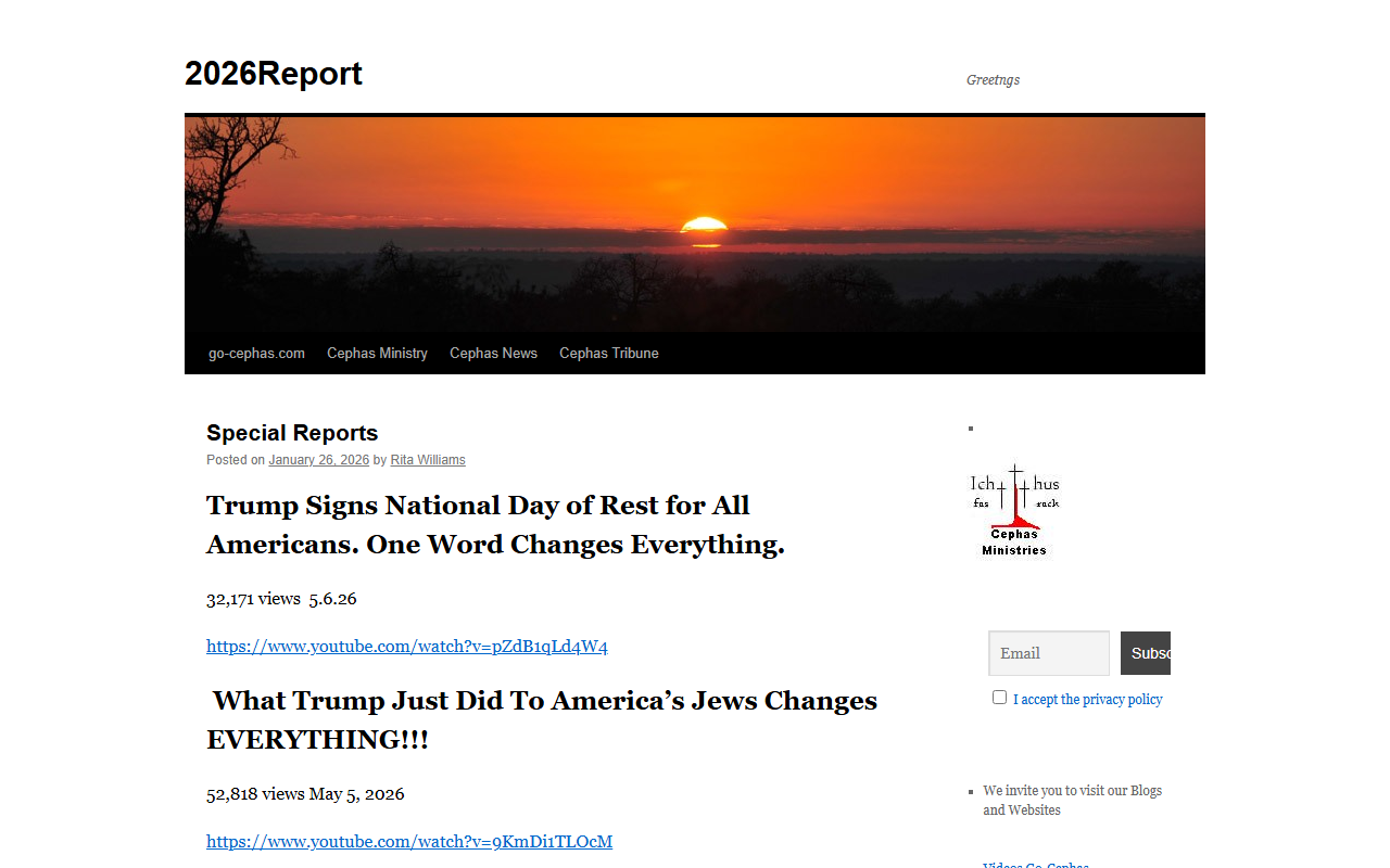 2026report-daily.com screenshot