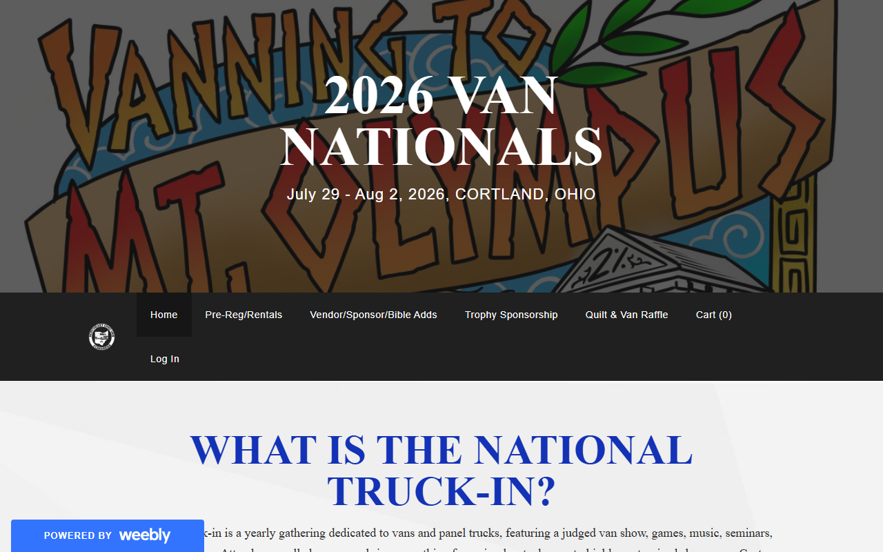 2026vannationals.com screenshot