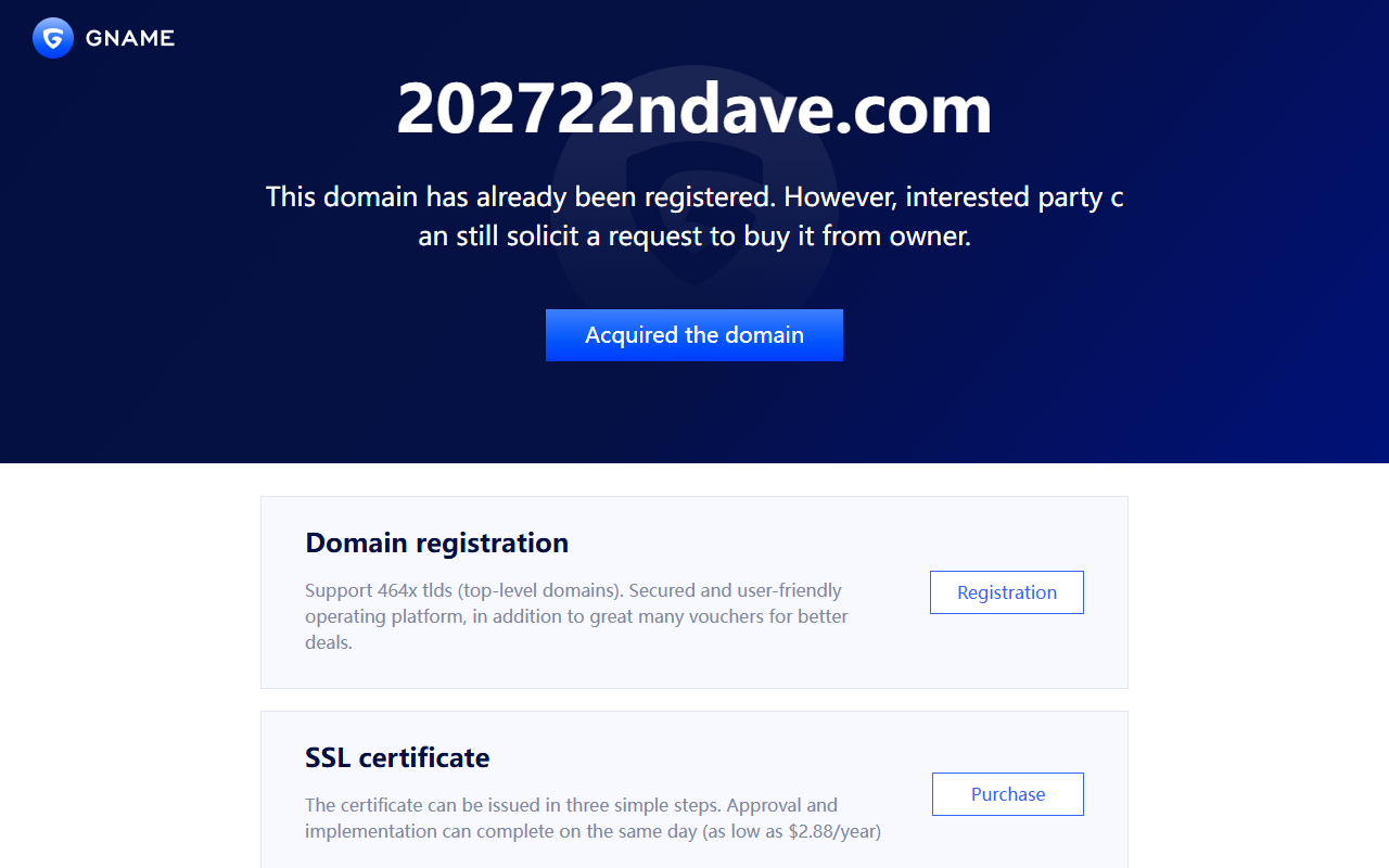 202722ndave.com screenshot