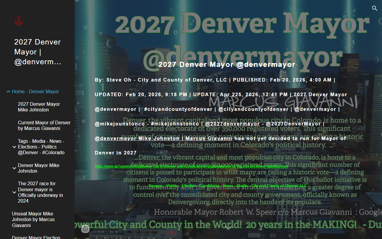 2027denvermayor.com screenshot