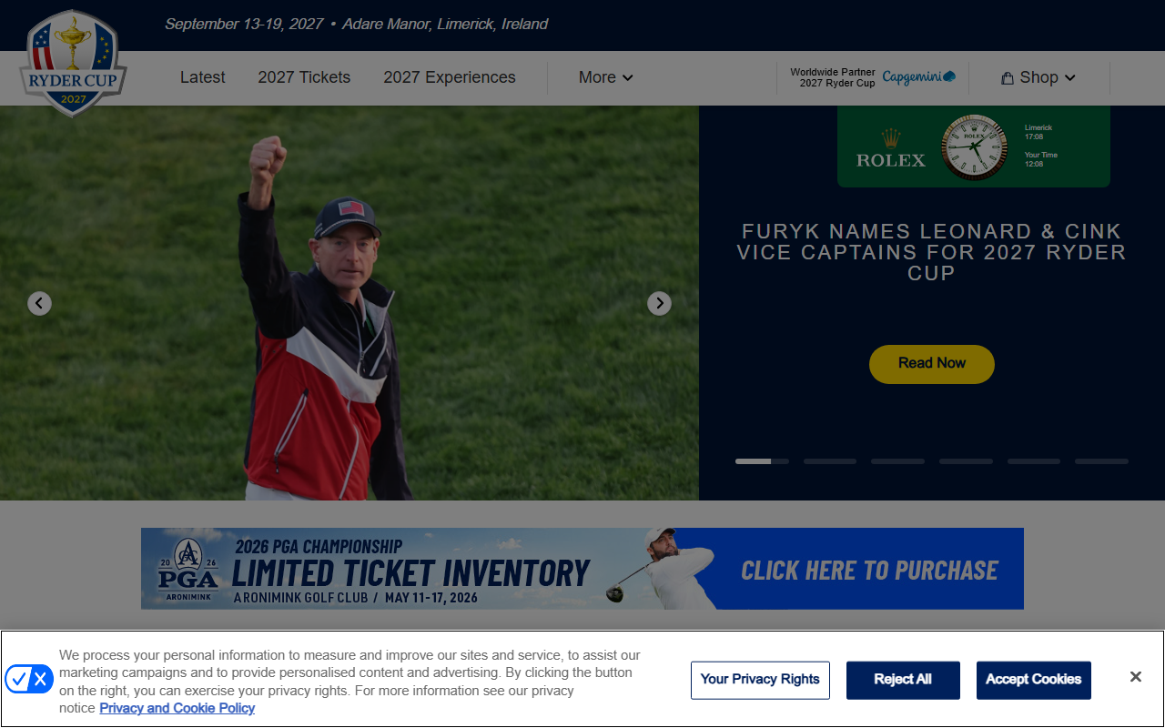 2028rydercup.com screenshot