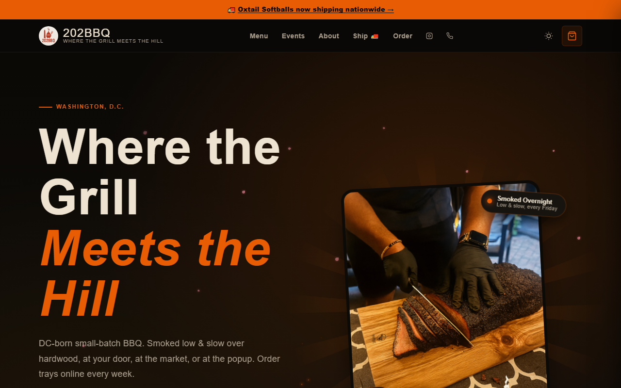 202barbecue.com screenshot