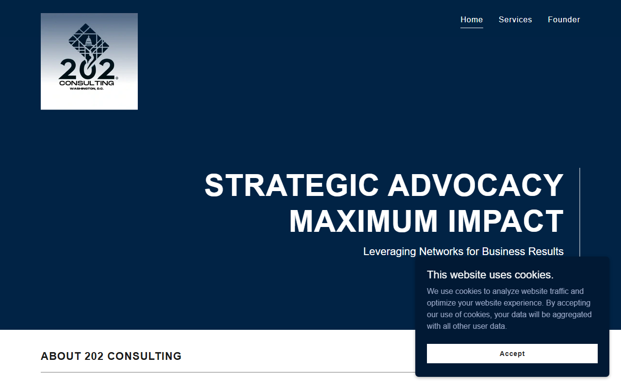 202consultingdc.com screenshot