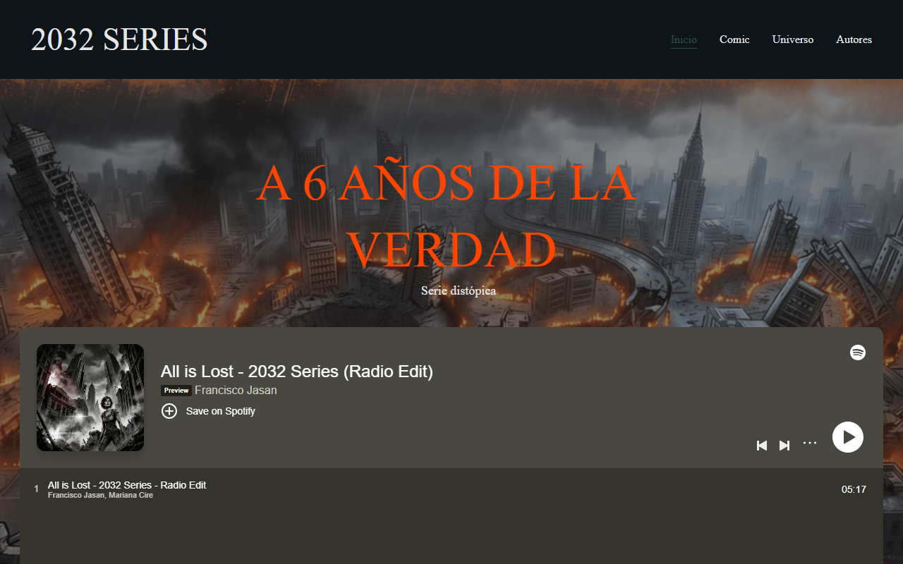 2032series.com screenshot