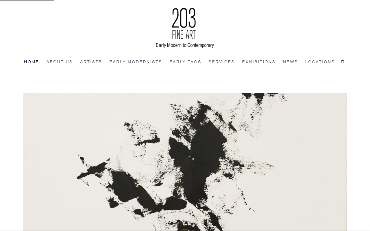 203fineart.com screenshot