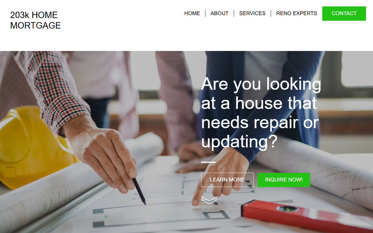 203khomemortgage.com screenshot