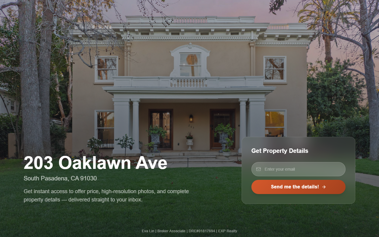 203oaklawnave.com screenshot