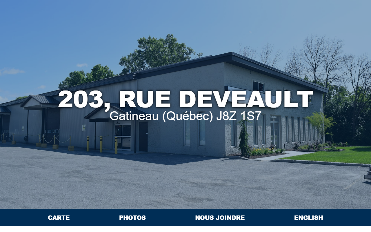 203ruedeveault.com screenshot