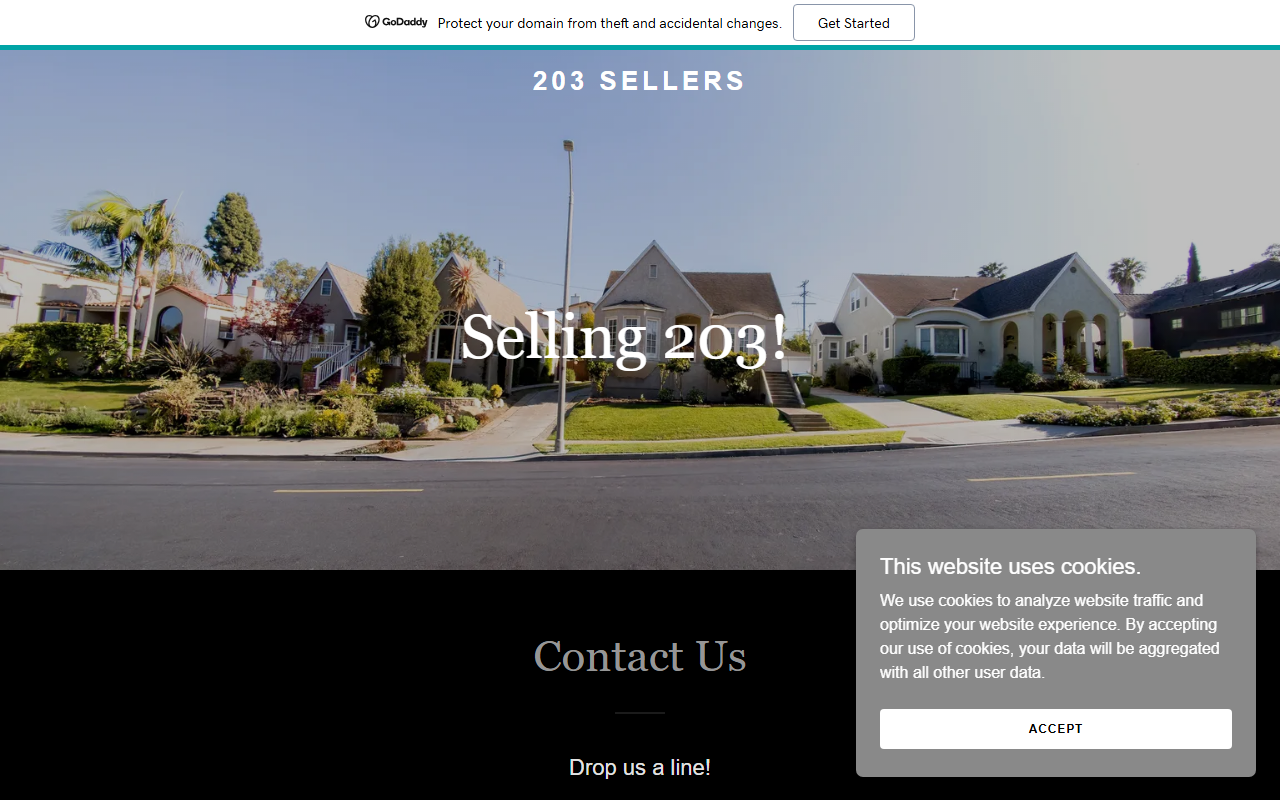 203sellers.com screenshot