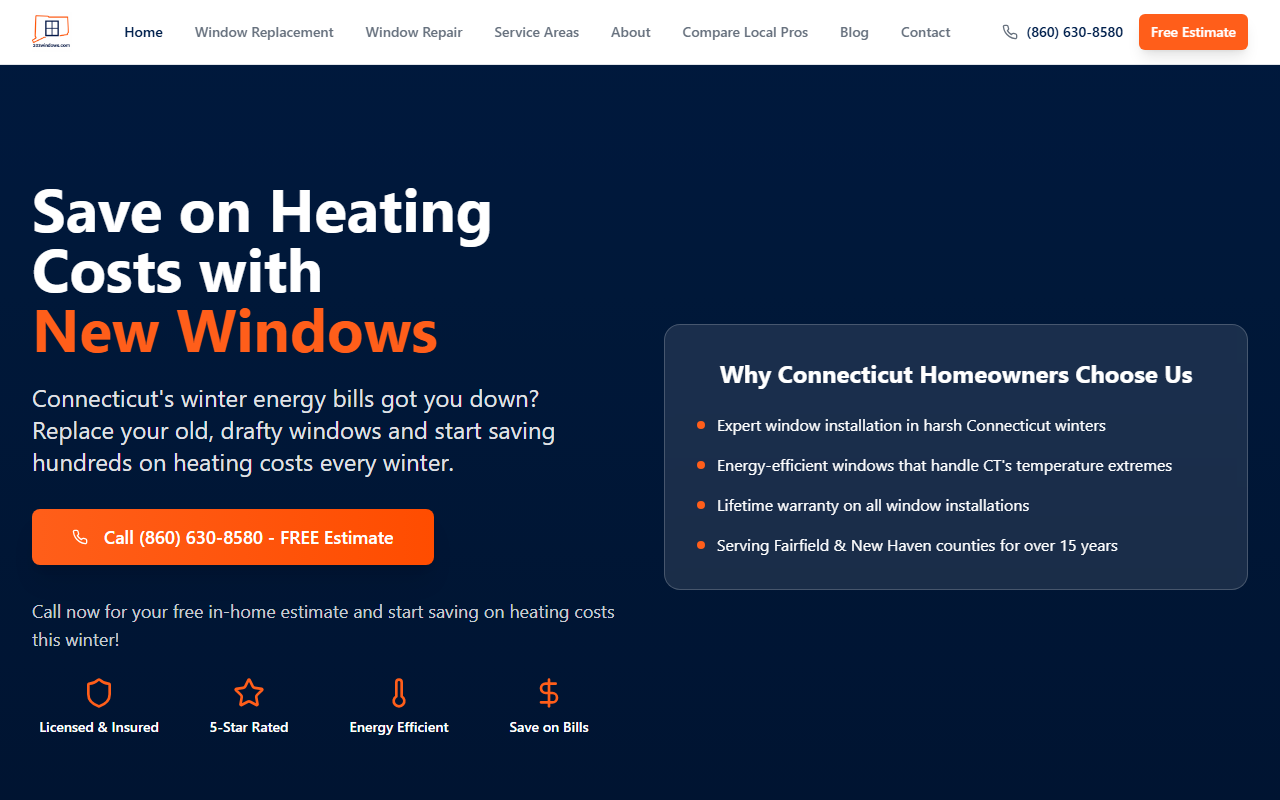203windows.com screenshot