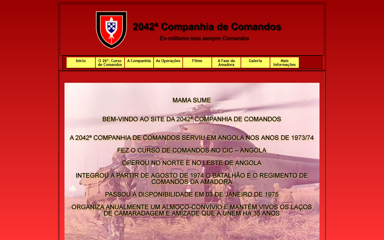 2042comandos.com screenshot