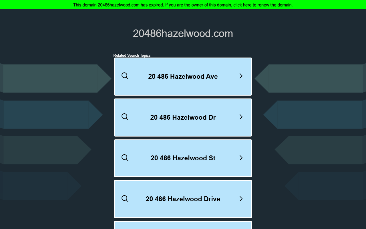 20486hazelwood.com screenshot