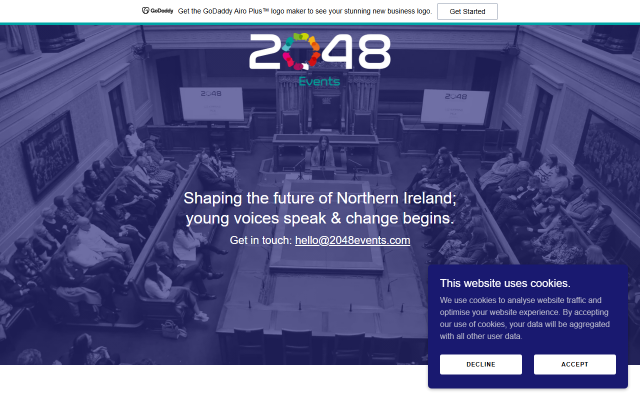 2048events.com screenshot