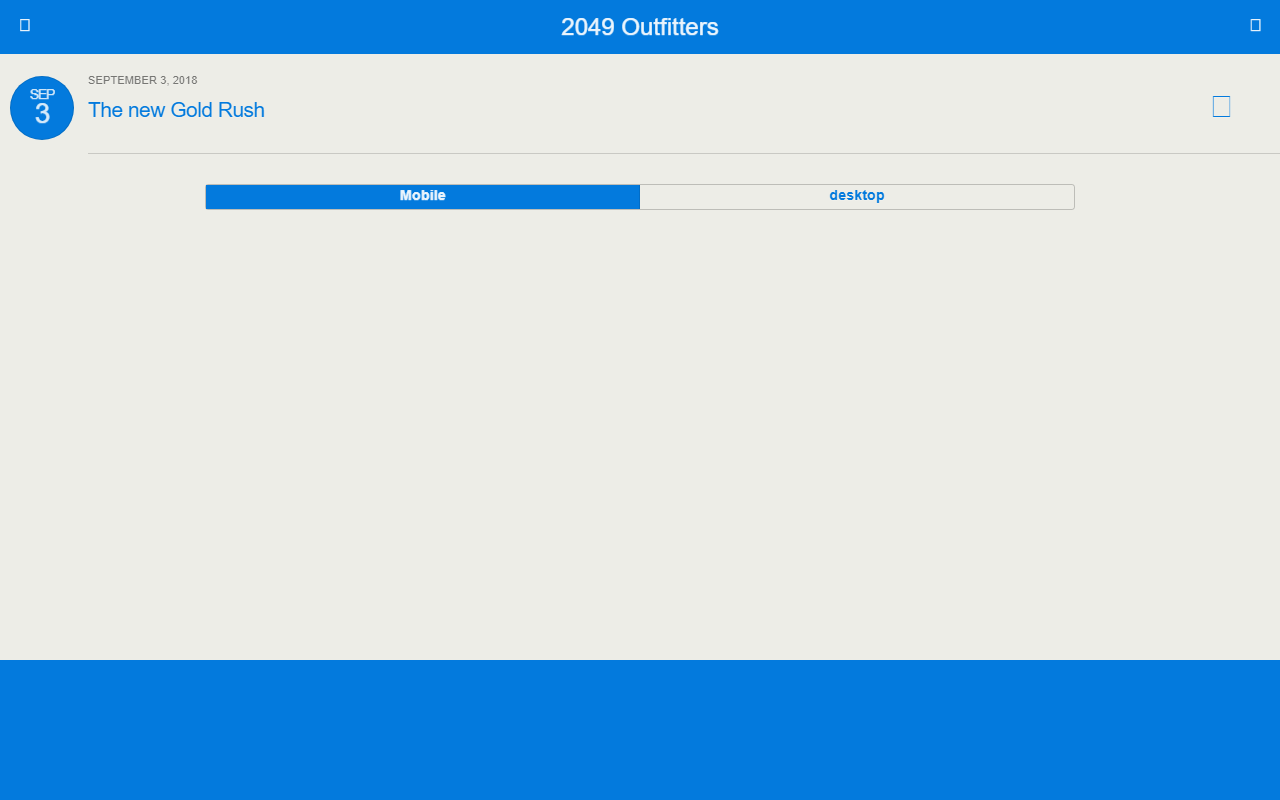 2049outfitters.com screenshot
