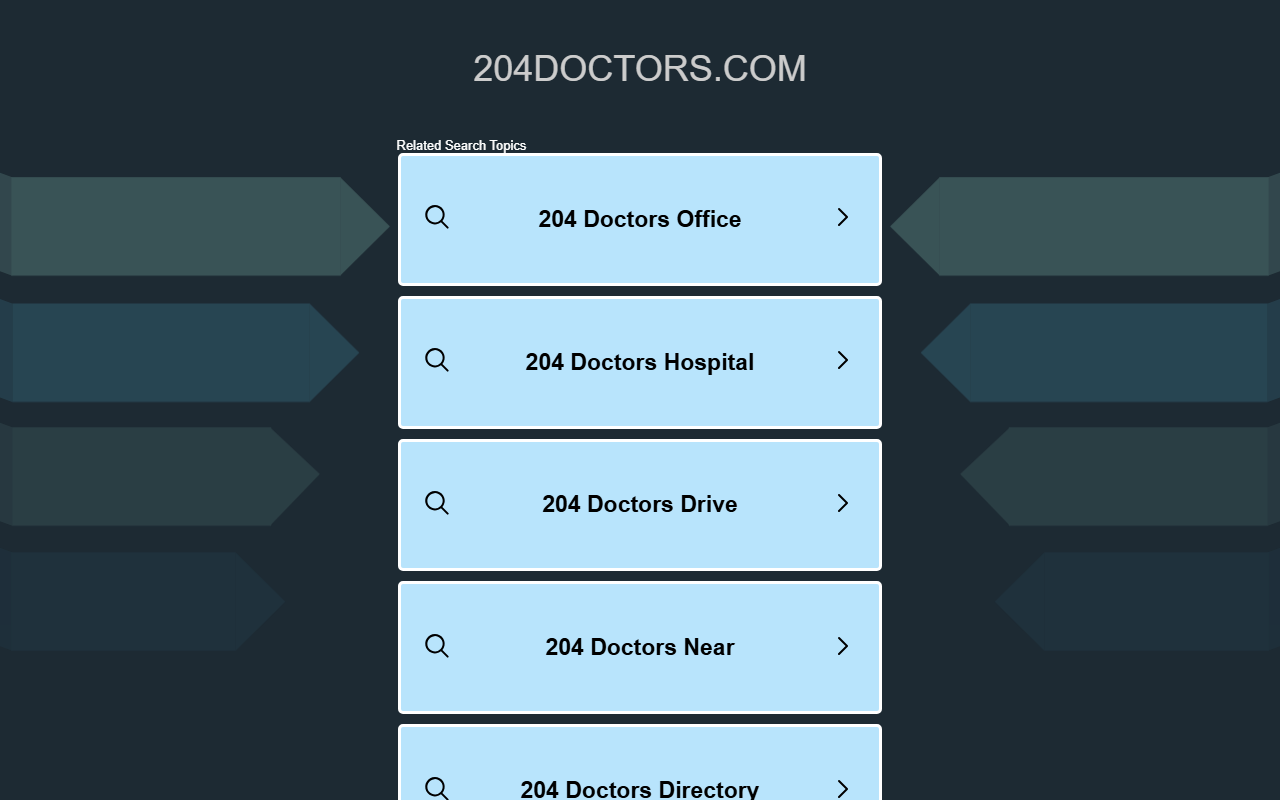 204doctors.com screenshot