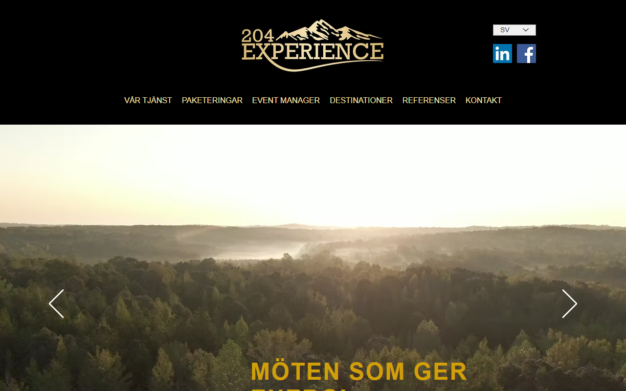 204experience.com screenshot