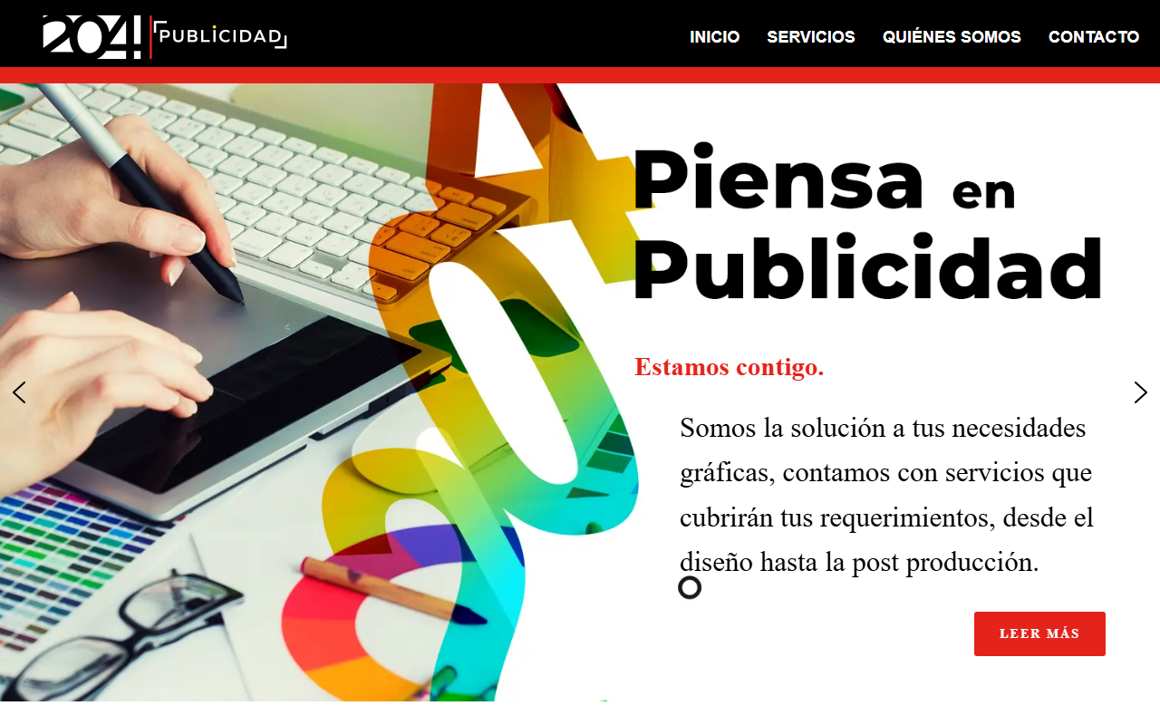204publicidad.com screenshot
