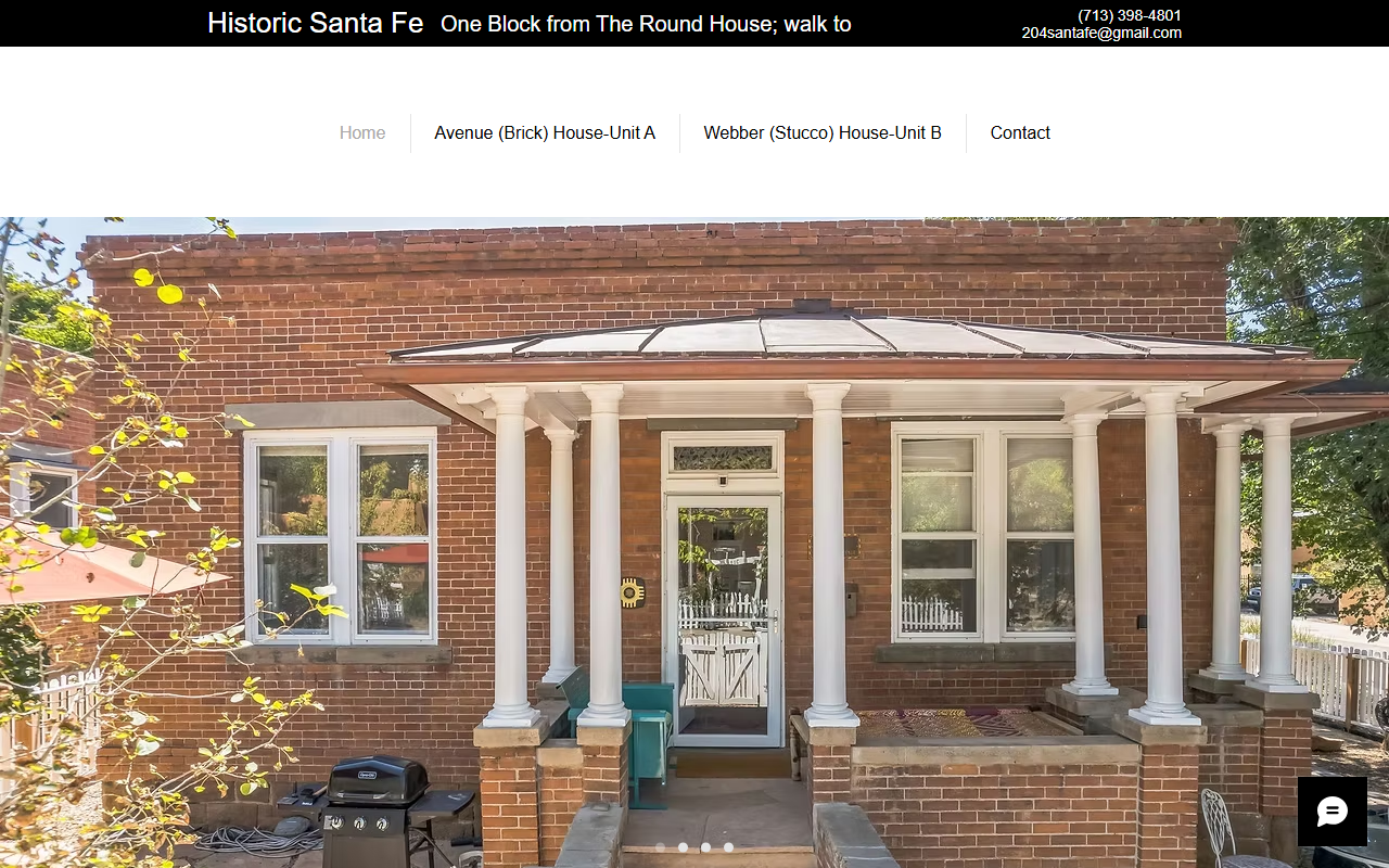 204santaferental.com screenshot