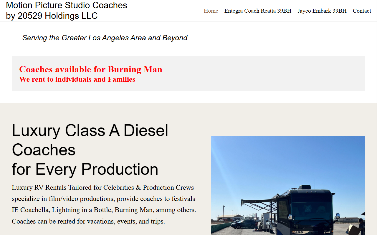 20529holdings.com screenshot