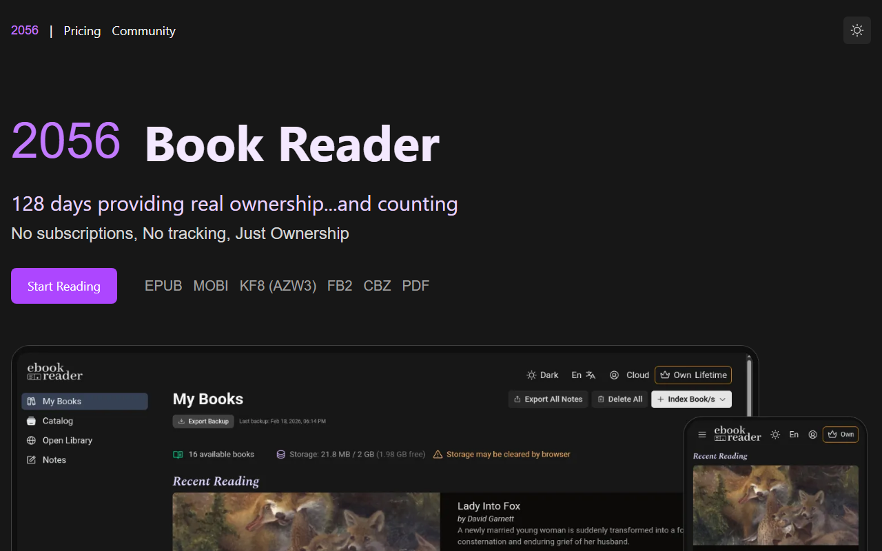 2056bookreader.com screenshot