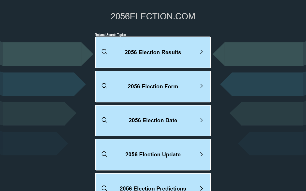2056election.com screenshot