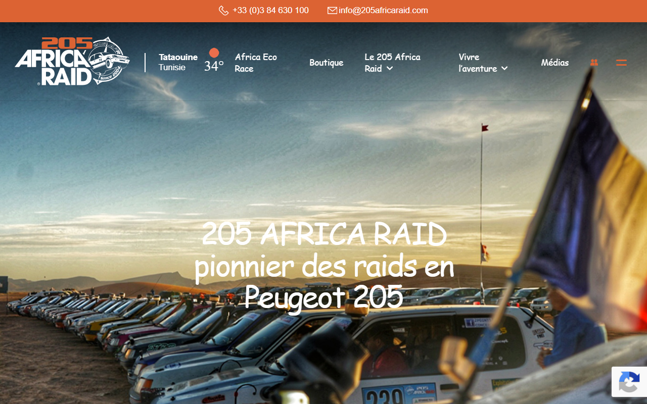 205africaraid.com screenshot