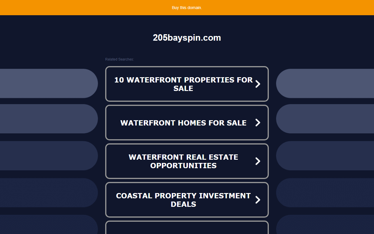 205bayspin.com screenshot