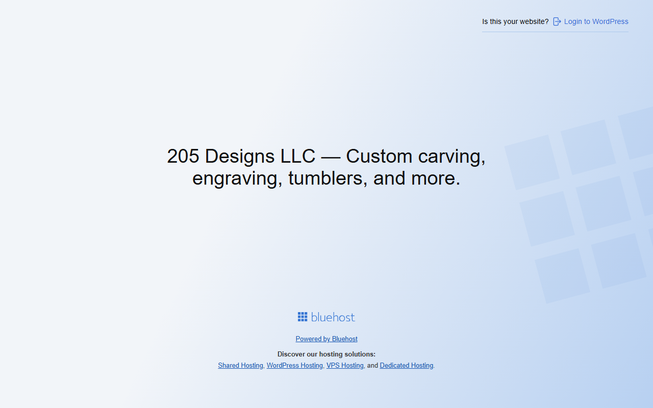 205designsllc.com screenshot
