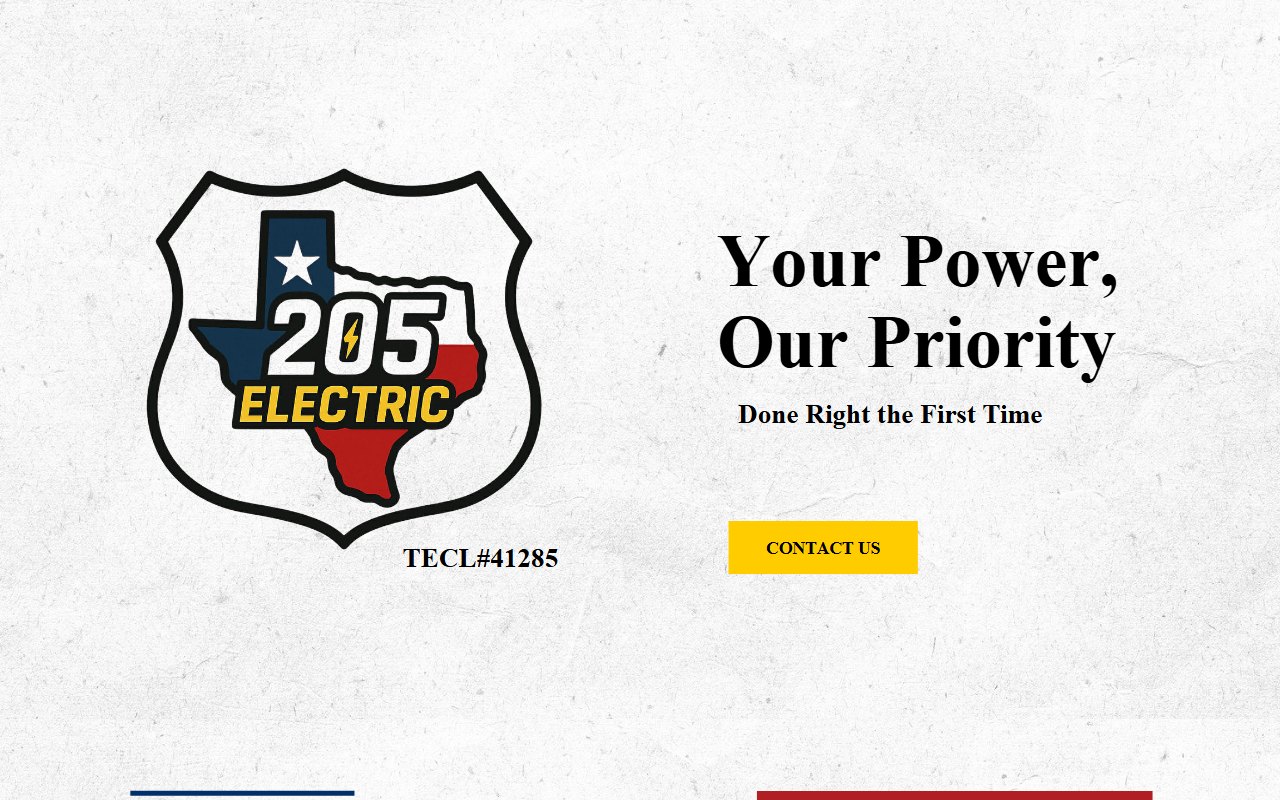 205electrictx.com screenshot
