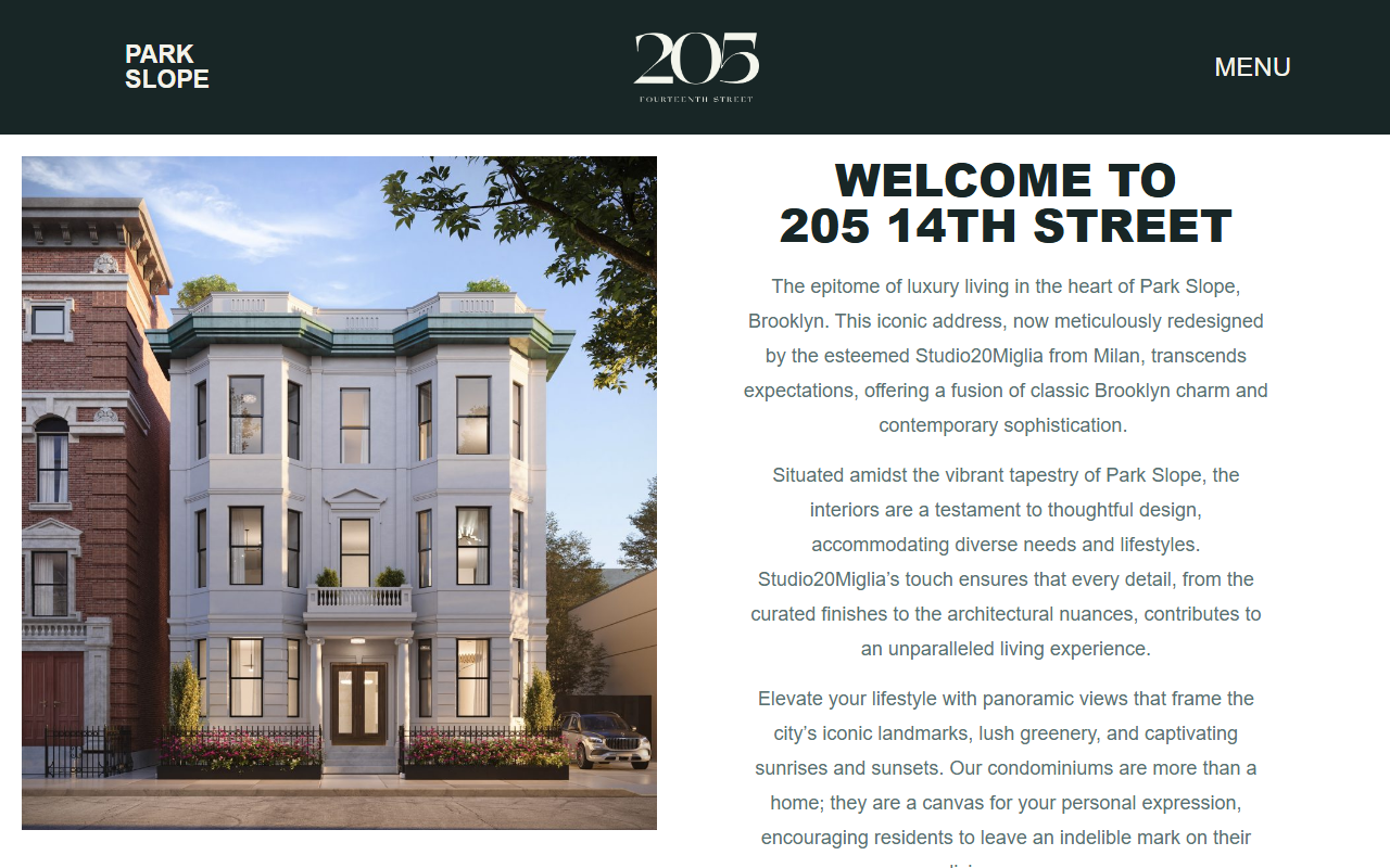 205fourteenth.com screenshot