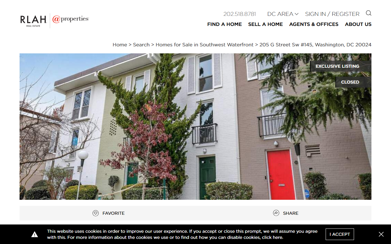 205gstreet.com screenshot