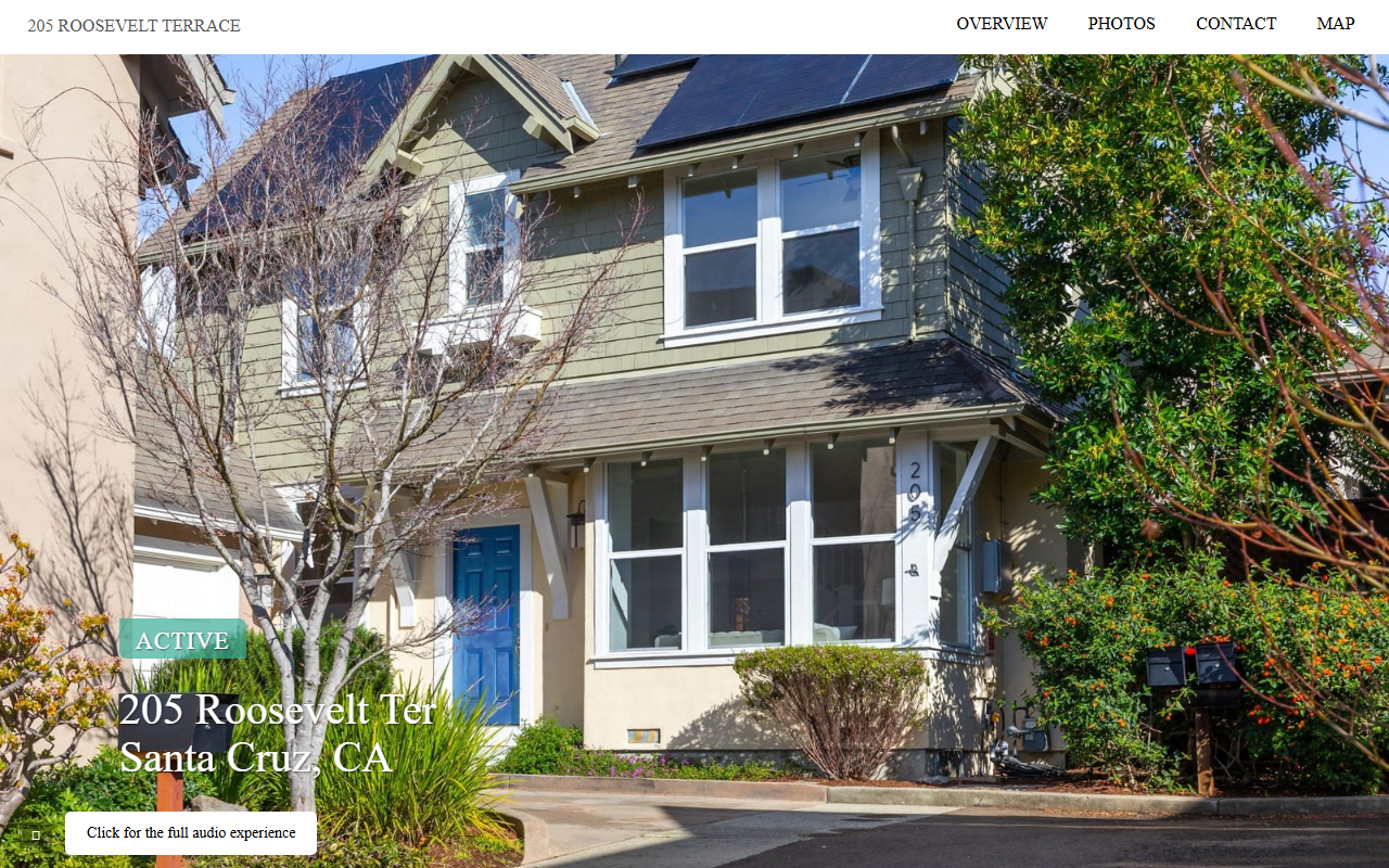 205roosevelt.com screenshot