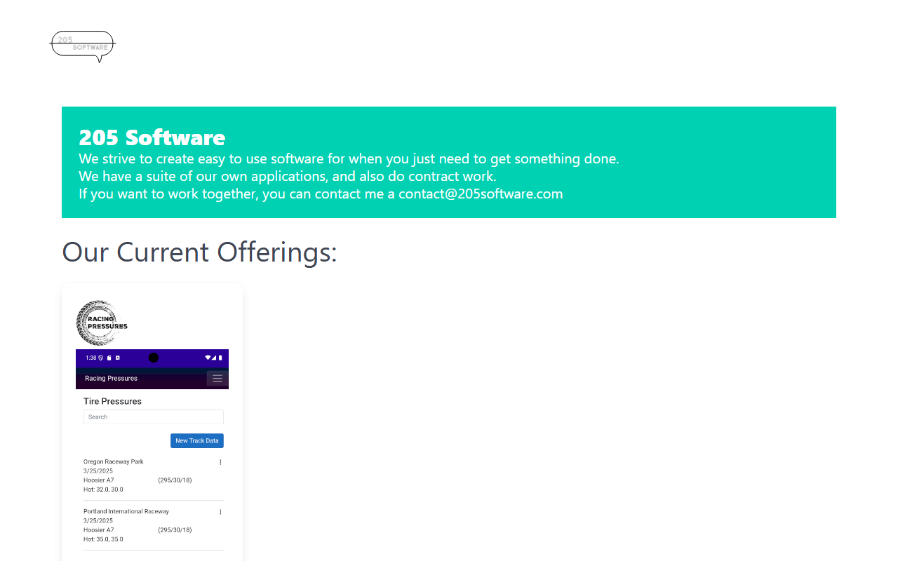 205software.com screenshot
