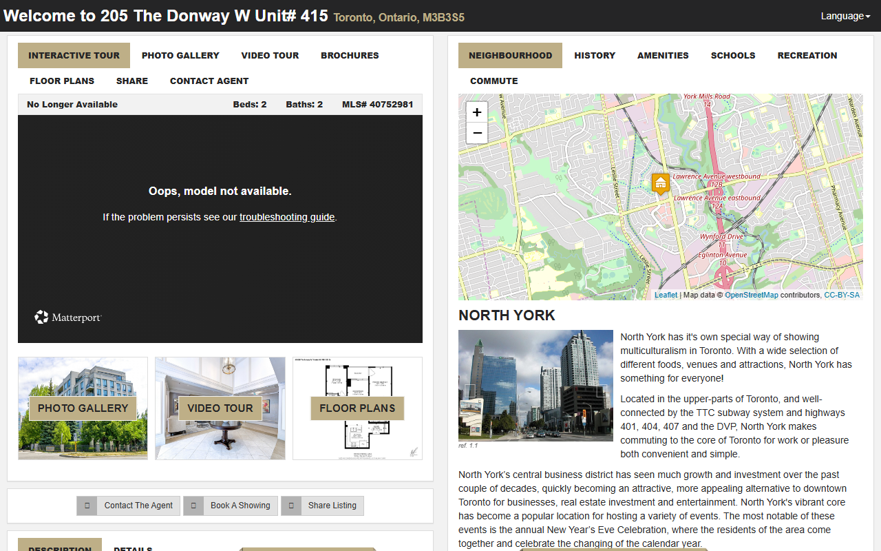 205thedonway-415.com screenshot