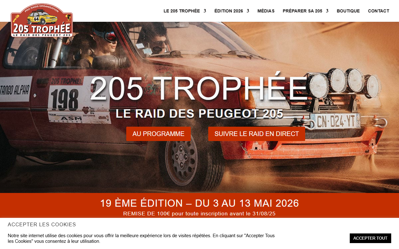 205trophee.com screenshot
