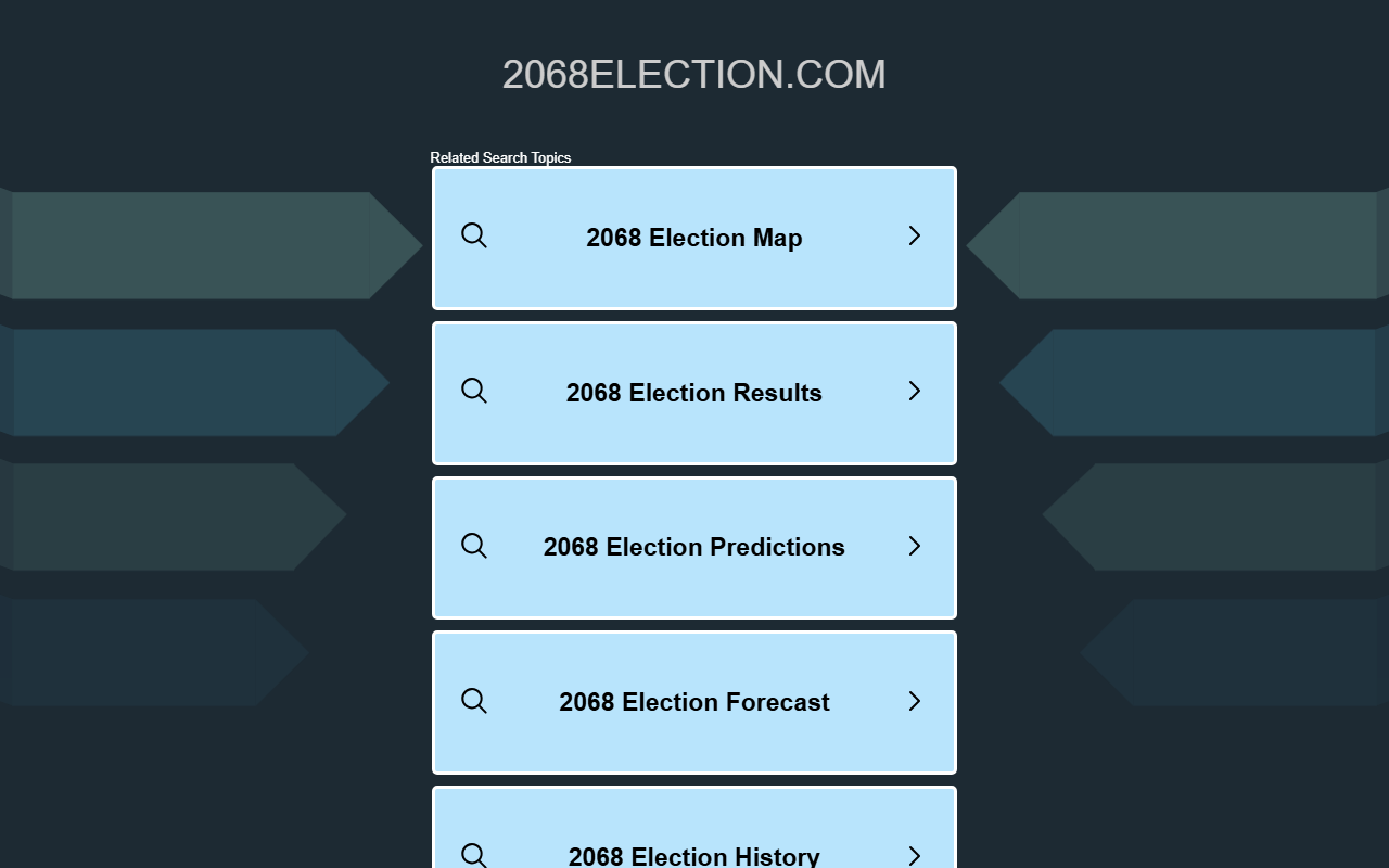 2068election.com screenshot