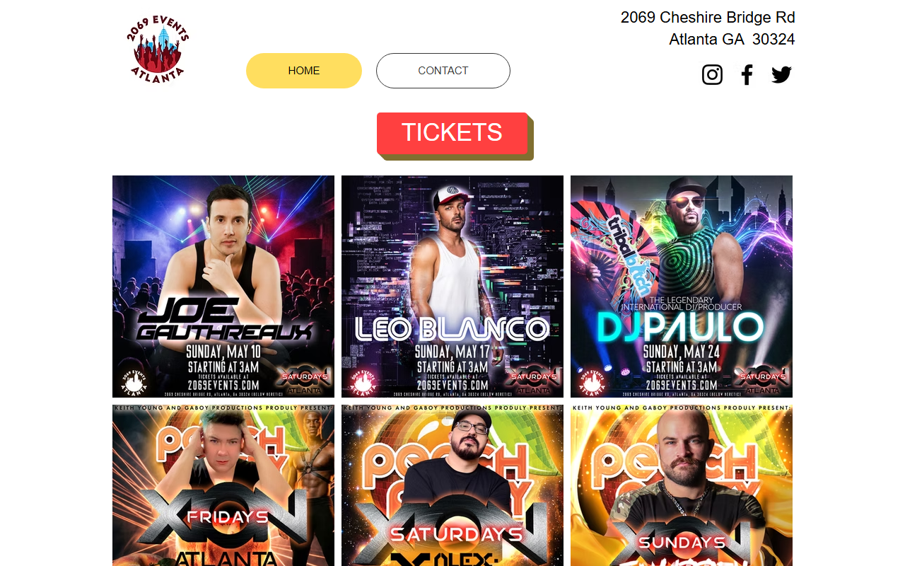 2069events.com screenshot