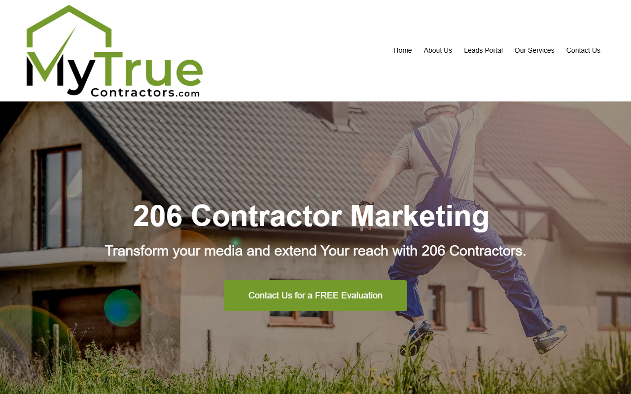 206contractors.com screenshot