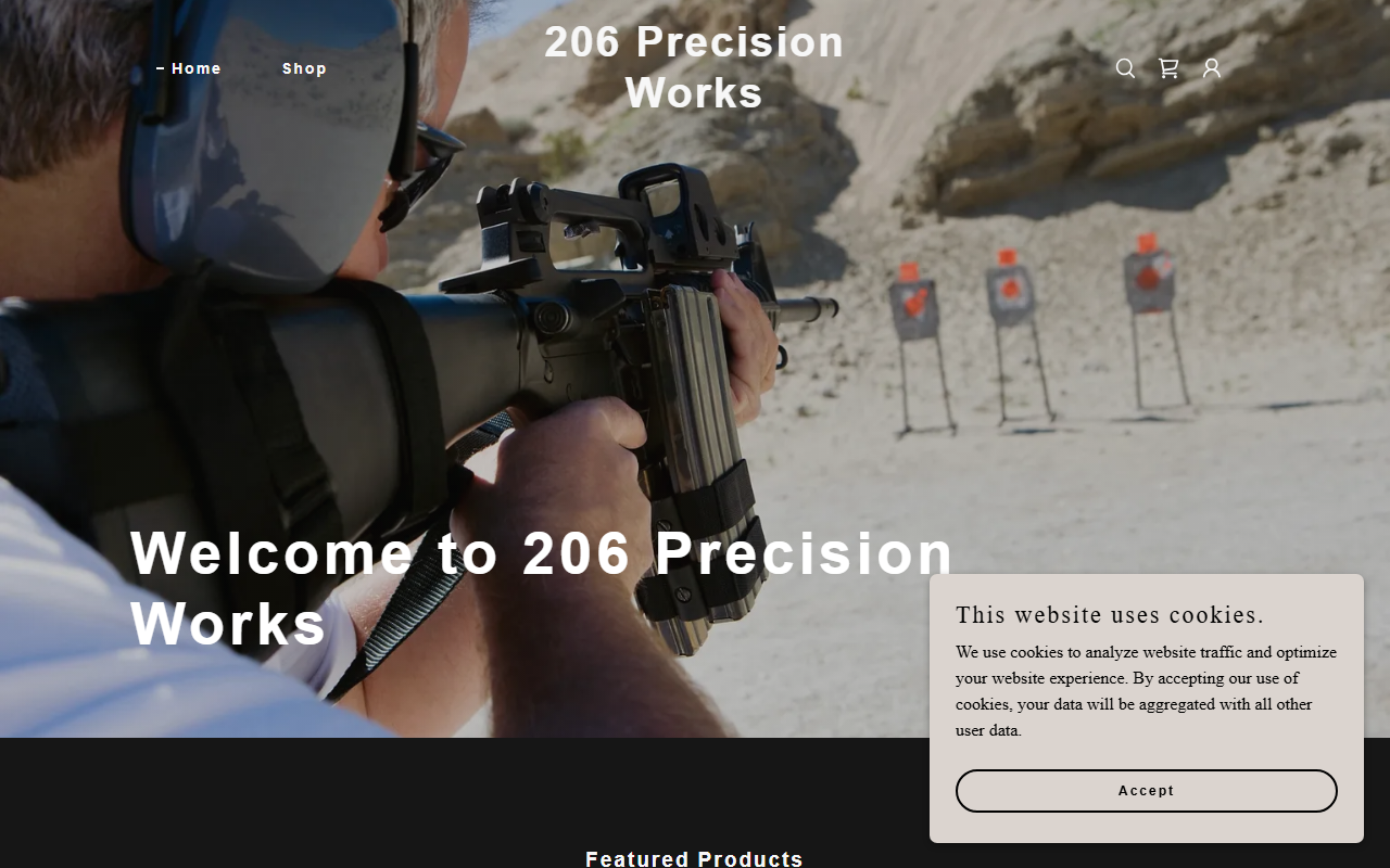 206precision.com screenshot