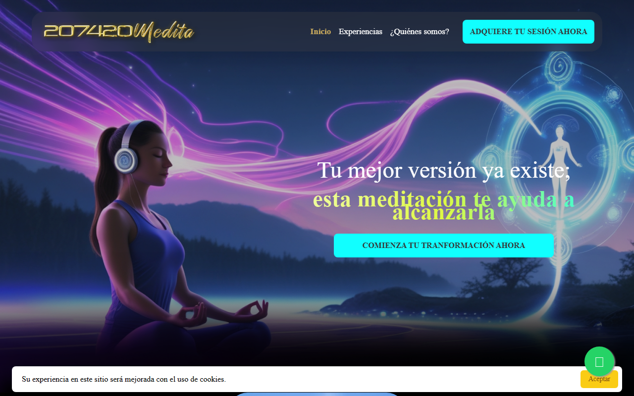 207420medita.com screenshot