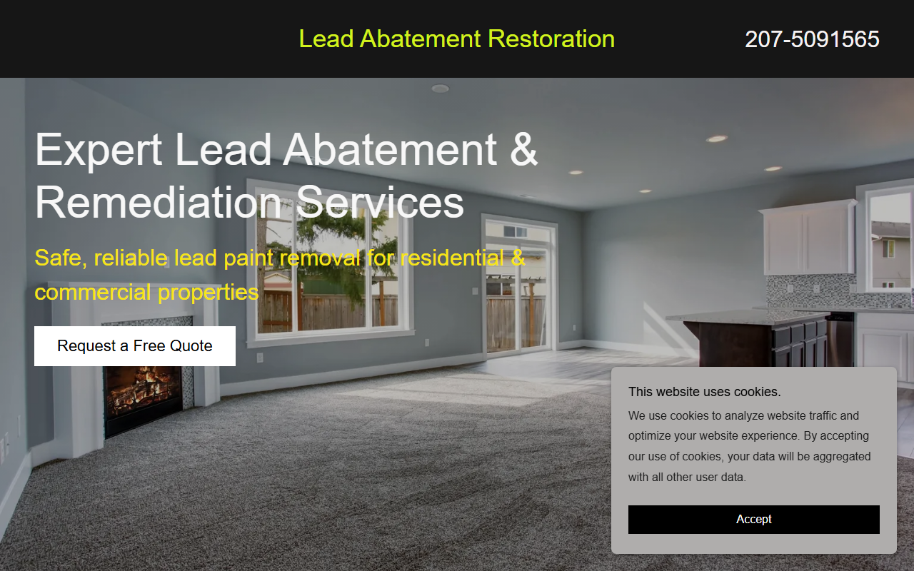 207abatement.com screenshot