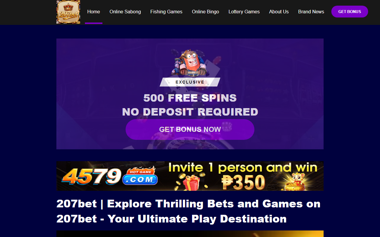 207betcasa.com screenshot