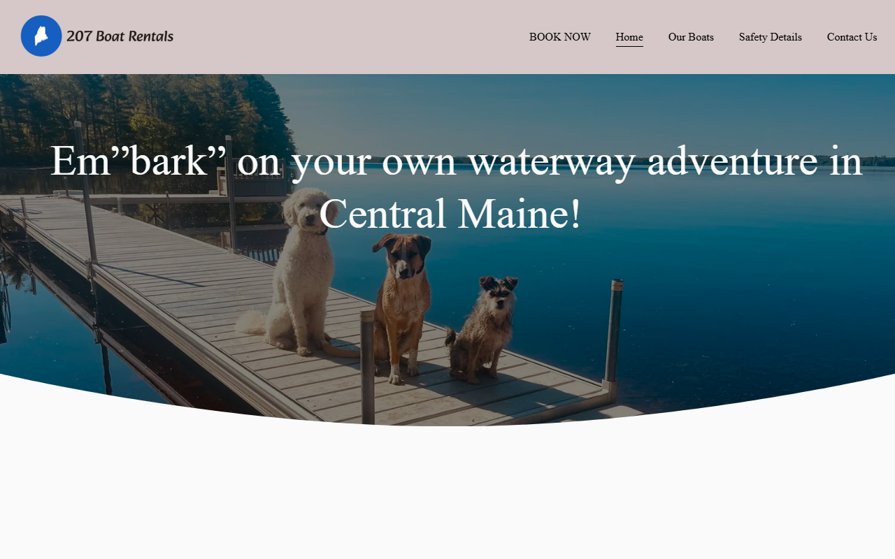 207boatrentals.com screenshot