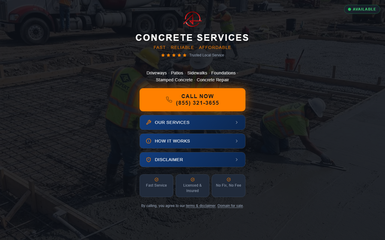 207drivewayguys.com screenshot